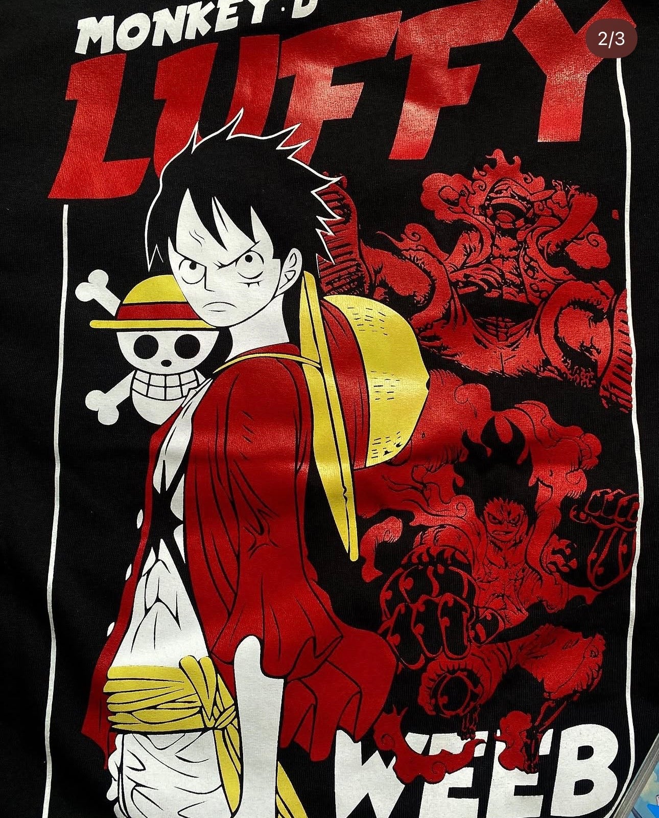 Playera Luffy